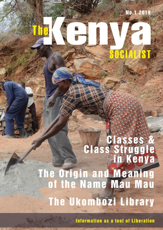 Cover of The KENYA SOCIALIST JOURNAL